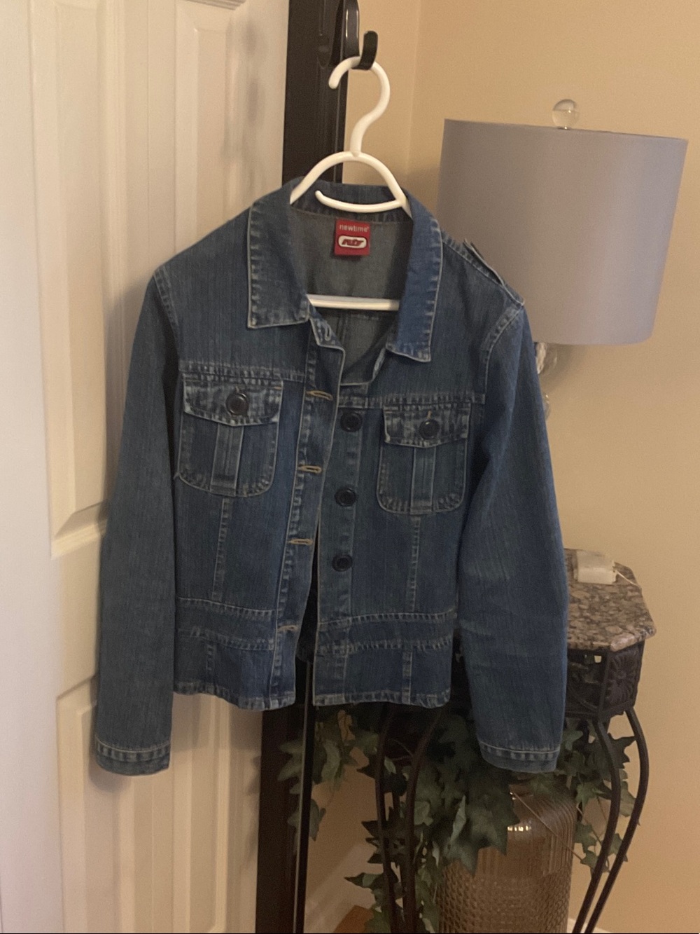 Newtime Denim Jacket with Button Front